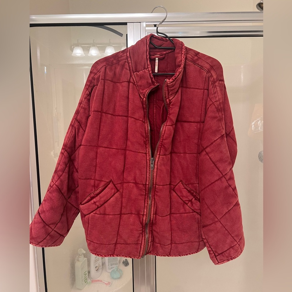 Free People Dolman Quilted Jacket
